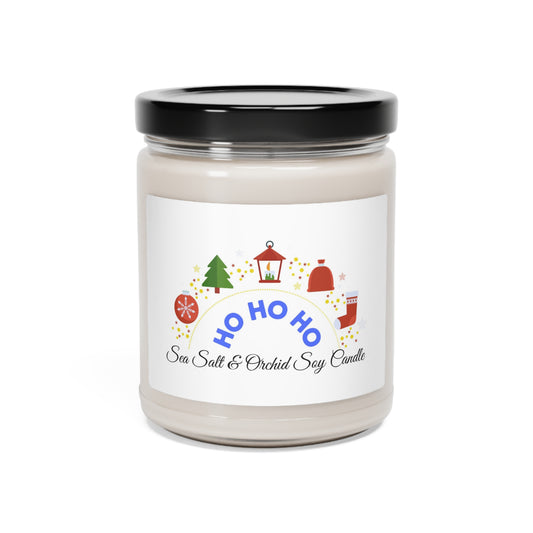 Sea Salt & Orchid Scented Soy Candle, 9oz