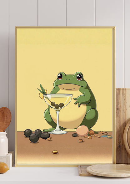 Frog Martini Style